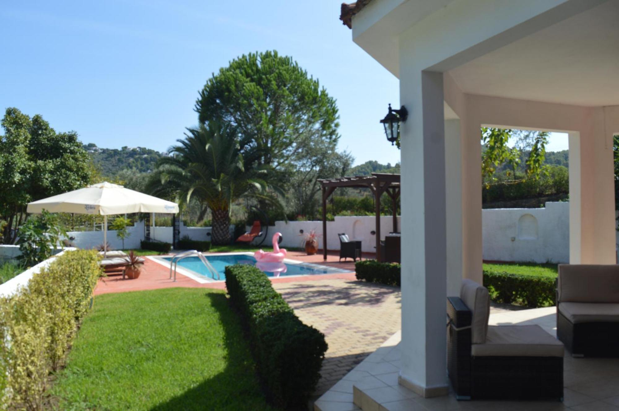 Villa Platanias 圣帕拉斯凯维 外观 照片